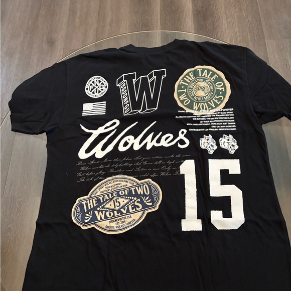 Darc Sport Black Wolves Graphic Tee - Picture 1 of 6